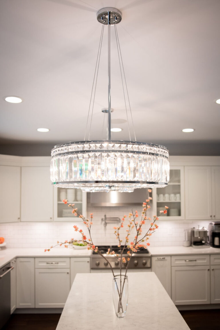 Hemlock Lane, Moreland Hills Kitchen Chandelier