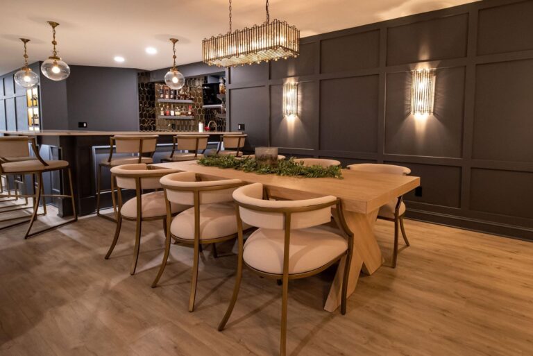 basement dining table