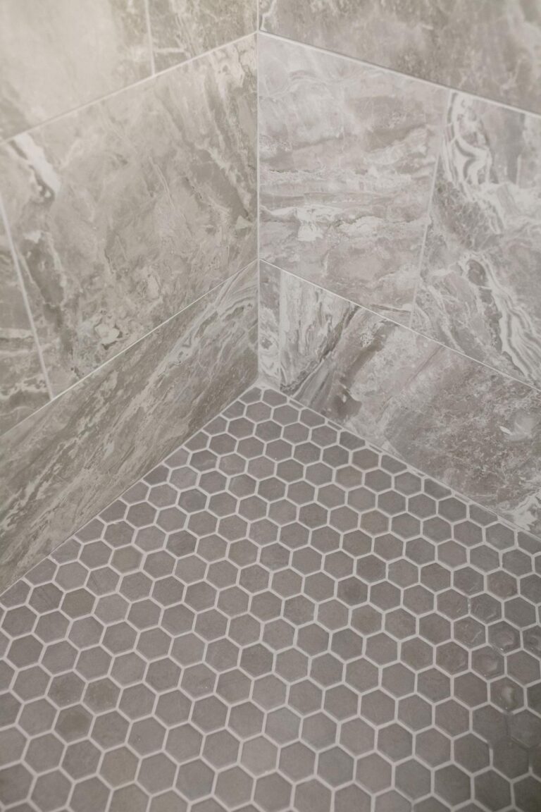 Aileen Drive Mentor Residence Bathroom Shower Floor