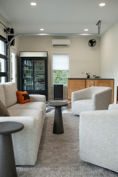 Pine Valley Drive Pool House Sitting Area